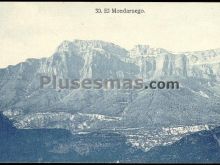 Vista de el mondaruego (huesca)