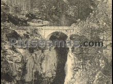 Río el gállego y puente de escarrilla (huesca)