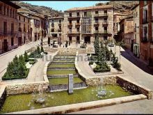 Plaza del generalísimo de daroca (zaragoza)