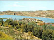 Vista del embalse de la tranquera (zaragoza)