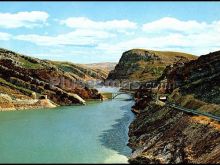 Vista del embalse de la tranquera (zaragoza)