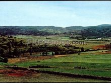 Vista de la vega desde mas blanco en alcalá de la selva (teruel)