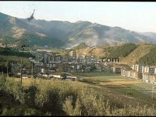 Vista panorámica de lazkao (guipúzcoa)