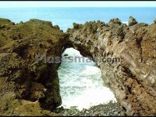 Los hervideros a 3km del pueblo del golfo en lanzarote (islas canarias)