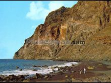 Playa del inglés en valle gran rey de la gomera (tenerife)