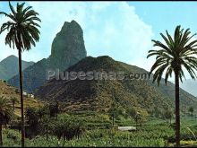 Roque cano en vallehermoso de la gomera (islas canarias)