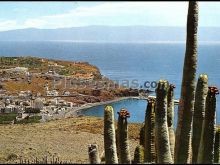 Panorámica de san sebastián en la gomera (islas canarias)