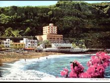 Playa de san marcos en icod de los vinos (santa cruz de tenerife)