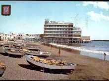 Hotel y playa de el medano en granadilla de abona (santa cruz de tenerife)