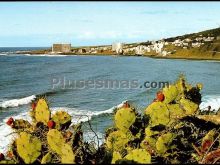 Punta del hidalgo desde bajamar en san cristóbal de la laguna (santa cruz de tenerife)