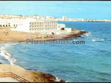 Playa blanca de puerto del rosario en fuerteventura (islas canarias)