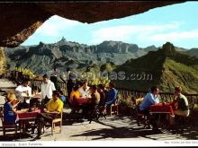 Panorámica de las cumbres de gran canaria en artenara (las palmas)