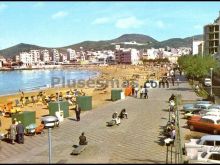 Playa de las canteras en las palmas de gran canaria