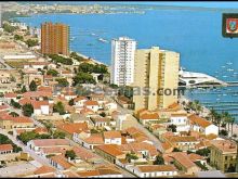 Vista aérea de santiago de la ribera (murcia)