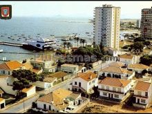 Vista aérea de santiago de la ribera (murcia)