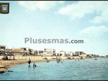 Playa en islas menores (murcia)