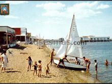 Club naútico y playa en los nietos (murcia)