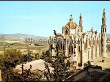 Novelda. fachada posterior del santuario a santa maría magdalena (alicante)