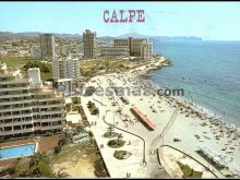 Playa de levante de calpe (alicante)