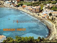 Vista del portet de moraira (alicante)