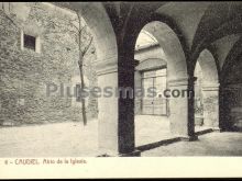 Atrio de la iglesia de caudiel (castellón)