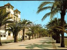 Paseo del generalísimo en vinaroz (castellón)