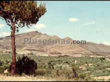 Vista general de cocentaina (alicante)