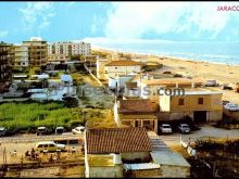 Vista panorámica de la playa de jaraco (valencia)