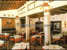 Interior del Hotel de San Baudilio de Llusanes (Barcelona)