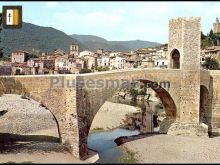 Puente románico en besalú (gerona)