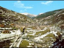 Vista general del pirineo catalán en setcases (gerona)