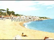 Playa Espigón de Canet de Mar (Barcelona)