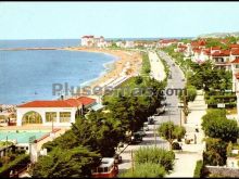 Playa de Oro y Paseo de Mar en Sitges (Barcelona)