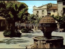 Plaza mayor-fuente en barcelona