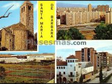 Vistas de Santa María de Bárbara en Barcelona