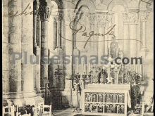 Interior de la Iglesia Sant Martí Sarroca en Barcelona