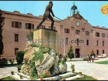 Plaza castell en barcelona