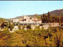 Vista parcial de Sant Sebastiá de Montmajor en Barcelona