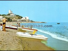 Vistas de la Playa de San Pol de Mar en Barcelona