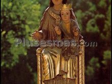 Santuari de la font santa- imatge de la mare de deu en barcelona