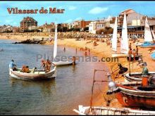 Vista de la Playa de Vilassar de Mar (Barcelona)