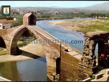 Riu Llobregat y Puente del Diablo en Barcelona