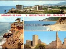 Diversos aspectos de hospitalet del infante (tarragona)