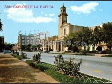 Plaza de carlos iii en san carlos de la rapita (tarragona)