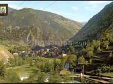 Vista general de llavorsí (lleida)