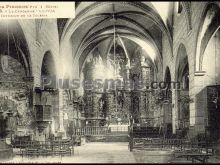 Interior de la iglesia de llivia (lleida)