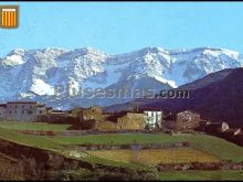 Vista general de arseguel (lleida)