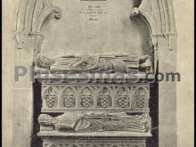 Bellpuig de las avellanes, sepulcres d´armengol x y de la comtessa dulcia en la noguera (lleida)