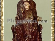 Virgen con el niño de la iglesia parroquial de gósol (lleida)