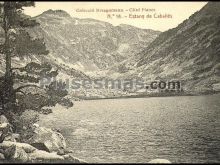 Estany de caballés en lleida